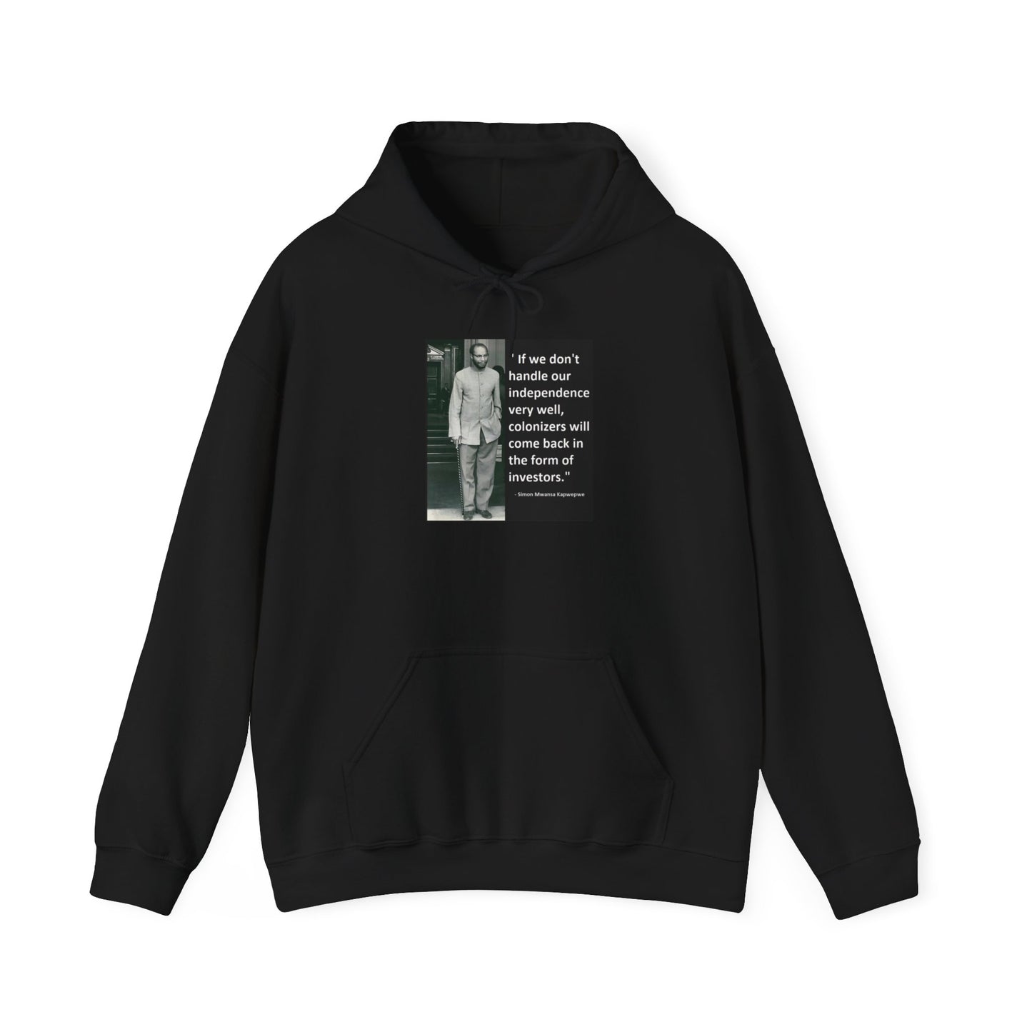 Simon Mwansa Kapwepwe - Unisex Heavy Blend™ Hooded Sweatshirt