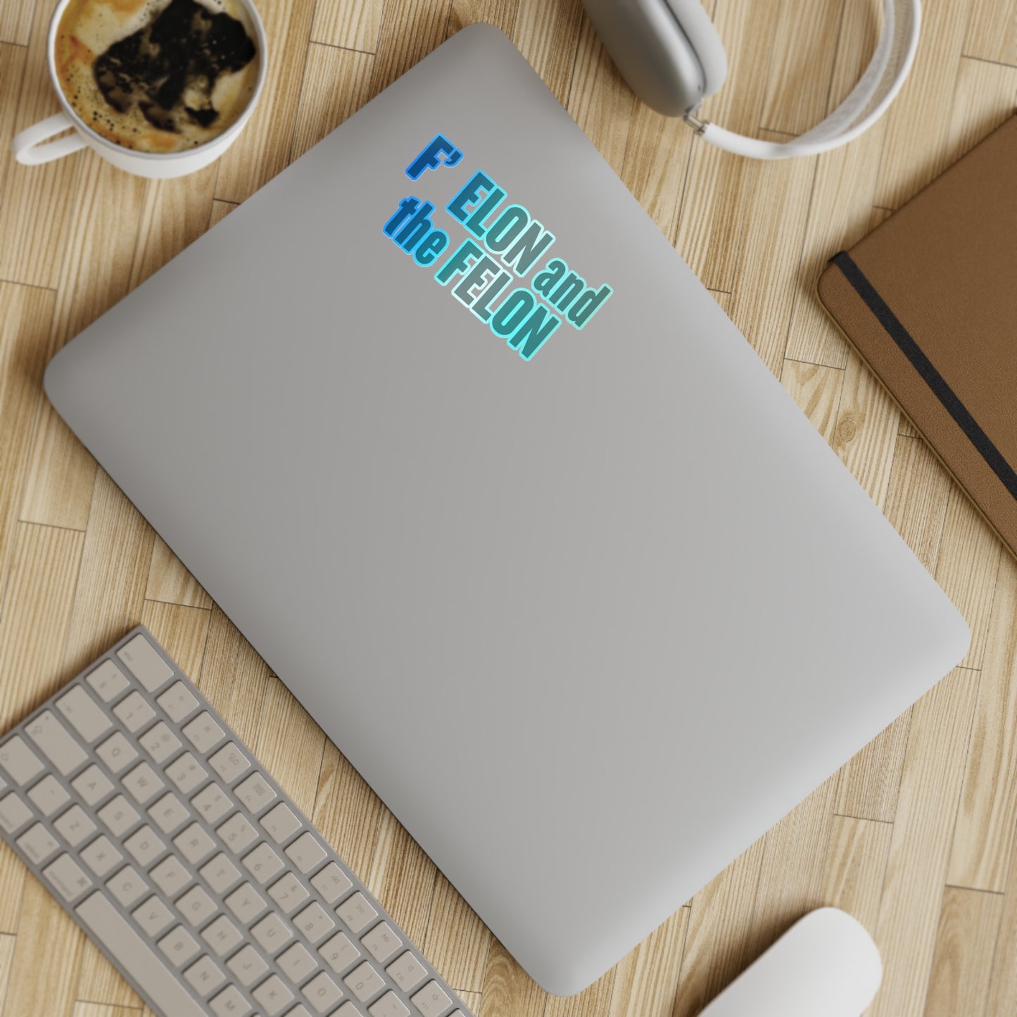 F ELON and the FELON Sticker Sheet Bundle, Funny Stickers for Windows, Gift for Friends, Party Favors, Office Humor, 5pcs Bundle