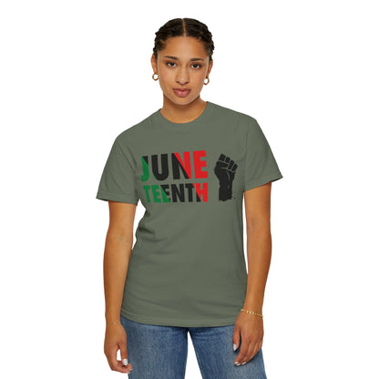 Juneteenth - Unisex Garment-Dyed T-shirt