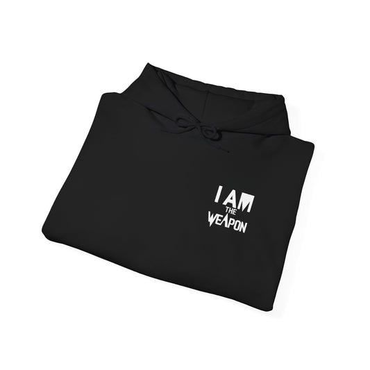 I Am The Weapon Unisex Heavy Blend Hooded Sweatshirt - Empowering Comfort for Every Occasion