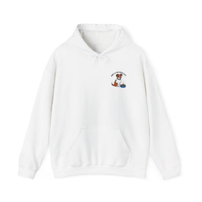 "Smells Like Doge Shit" Embroidered Unisex Heavy Blend Hooded Sweatshirt - Empowering Comfort for Every Occasion