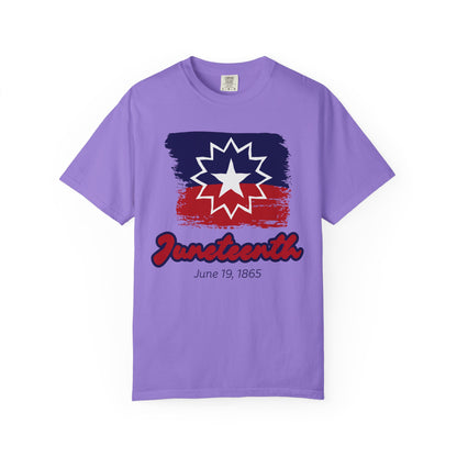 Happy Juneteenth Gift - Freedom Day Unisex Garment-Dyed T-shirt