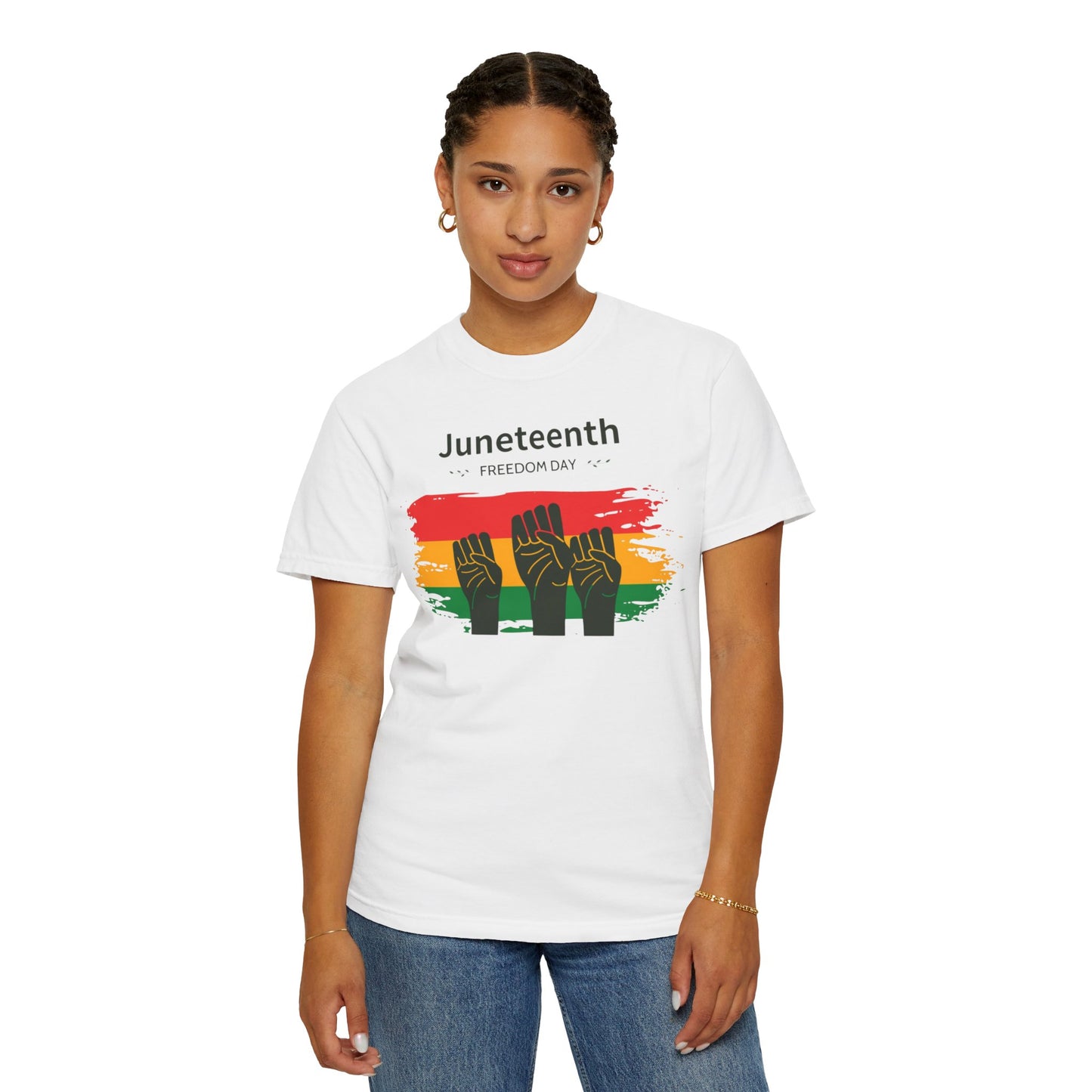 Juneteenth - Unisex Garment-Dyed T-shirt