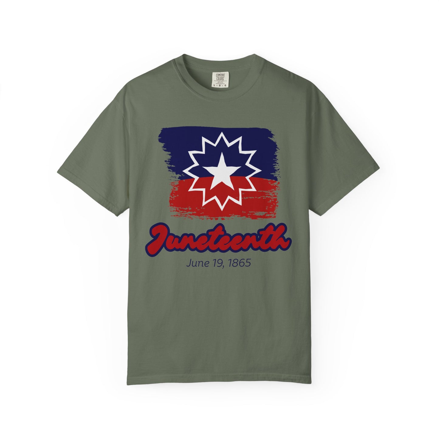 Happy Juneteenth Gift - Freedom Day Unisex Garment-Dyed T-shirt