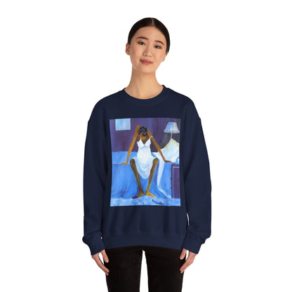 Tired - Unisex Heavy Blend™ Crewneck Sweatshirt