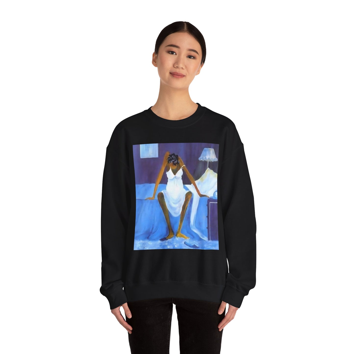 Tired - Unisex Heavy Blend™ Crewneck Sweatshirt