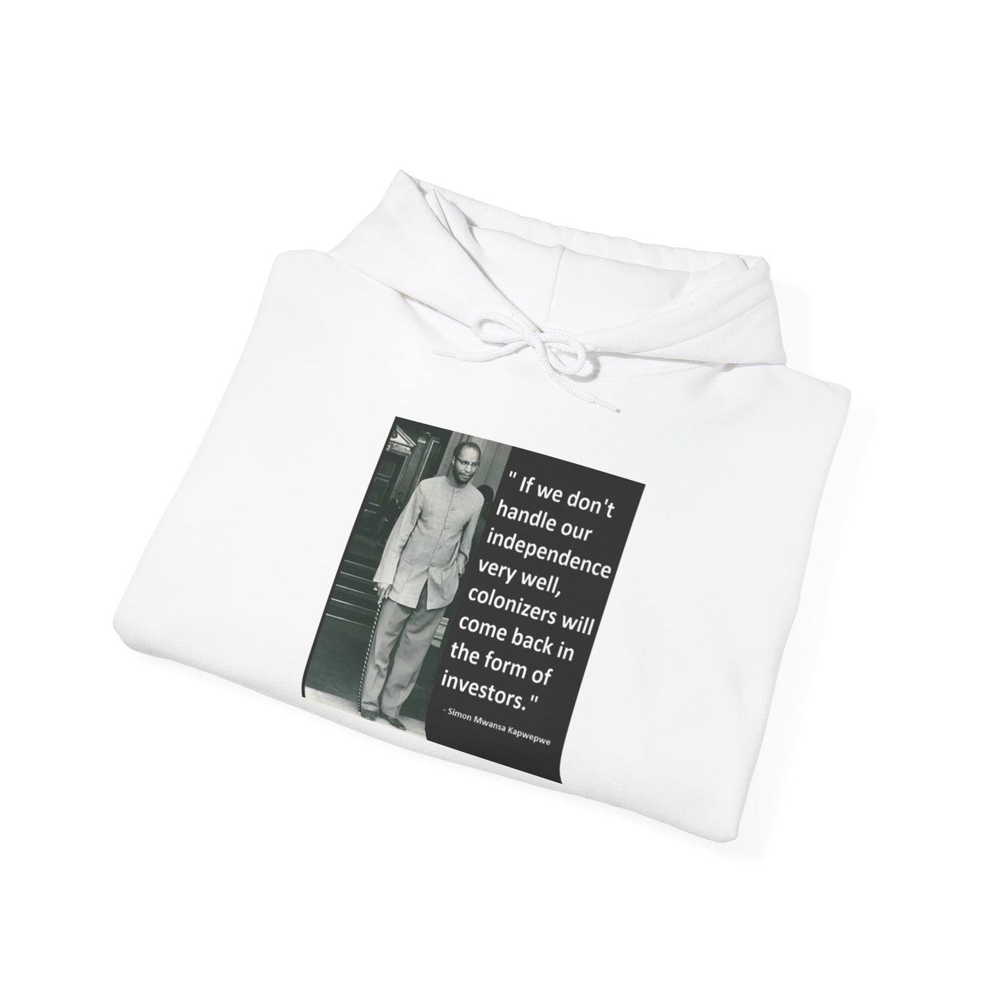 Simon Mwansa Kapwepwe - Unisex Heavy Blend™ Hooded Sweatshirt