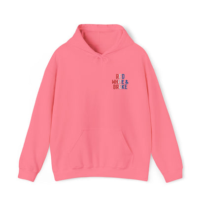 Red White and Broke Hoodie