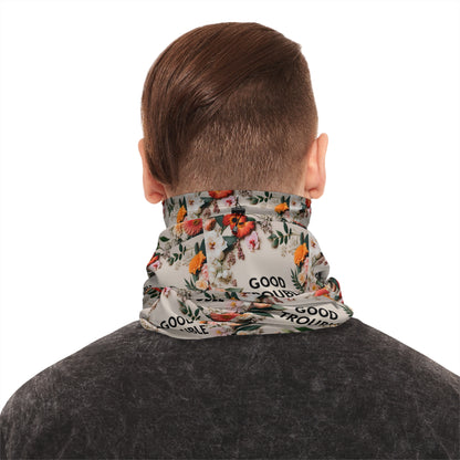 Winter Neck Gaiter With Drawstring