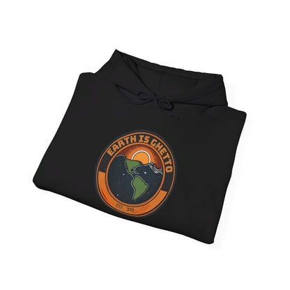 Earth is Ghetto - Unisex Heavy Blend™ Hooded Sweatshirt