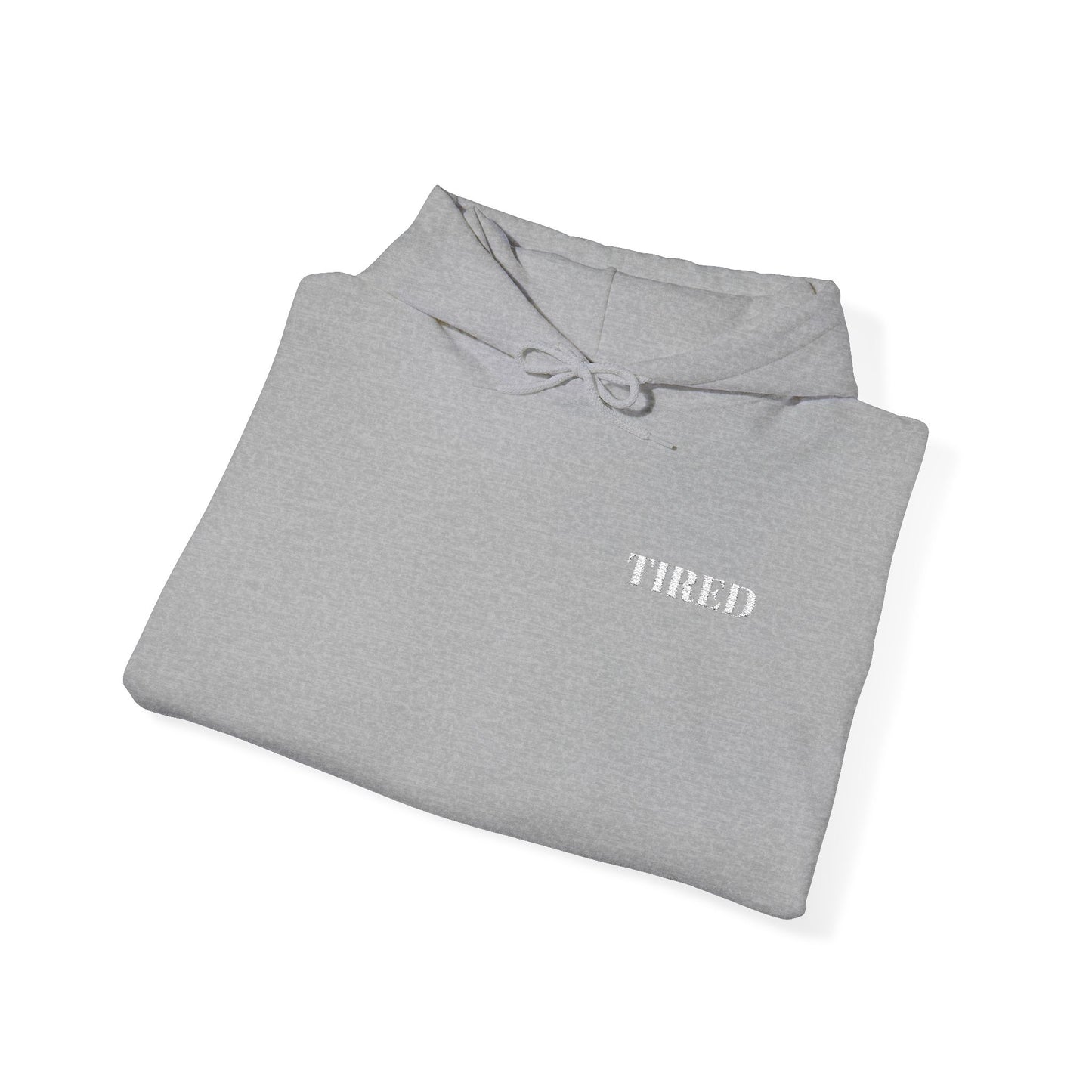 Tired Unisex Heavy Blend Hoodie, Protest streetwear, Resistance Loungewear, Funny Apparel Unisex