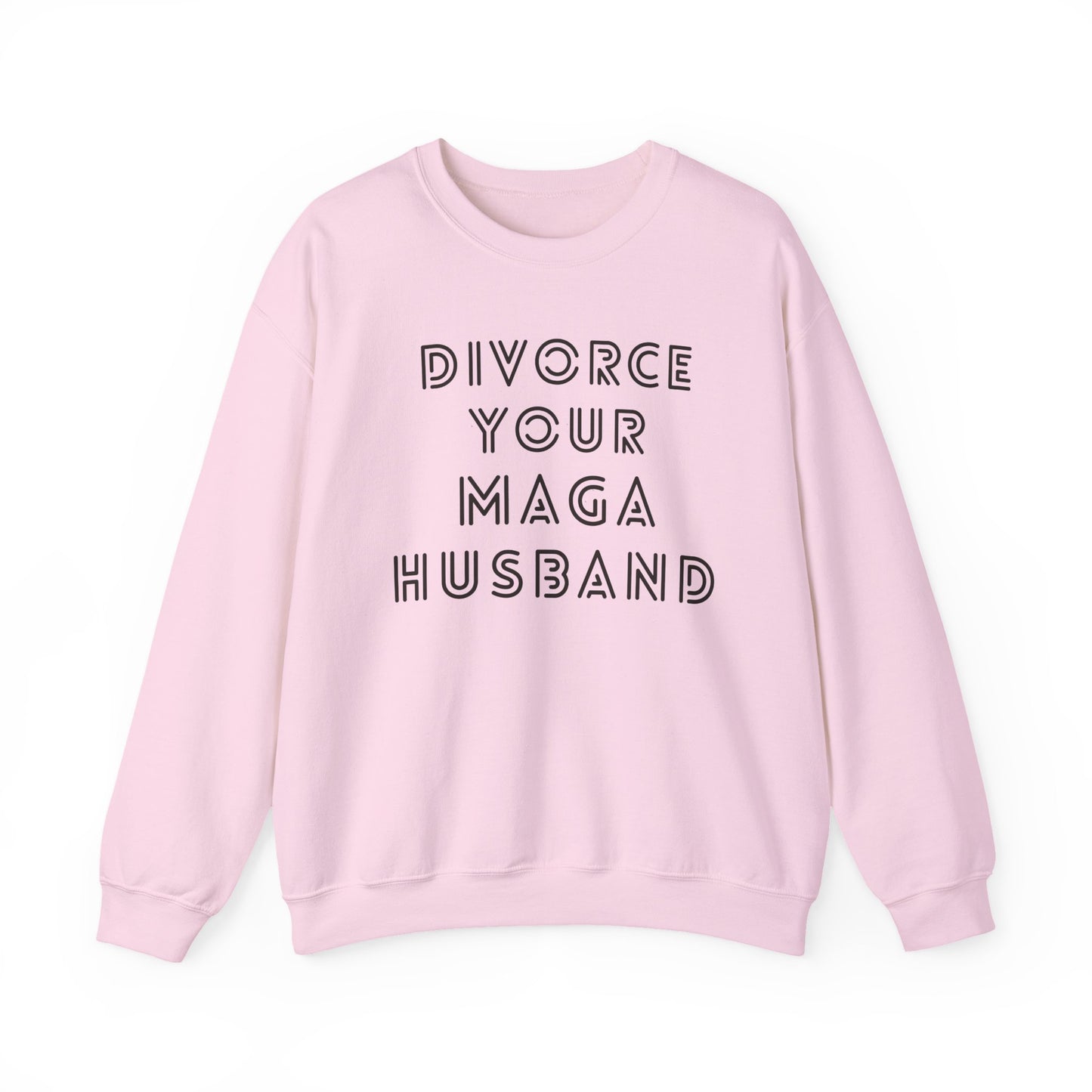 Divorce Your Mean Husband Floral Crewneck Sweatshirt