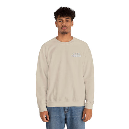 GoodTrouble Embroidered Unisex Crewneck Sweatshirt - Comfort Meets Activism