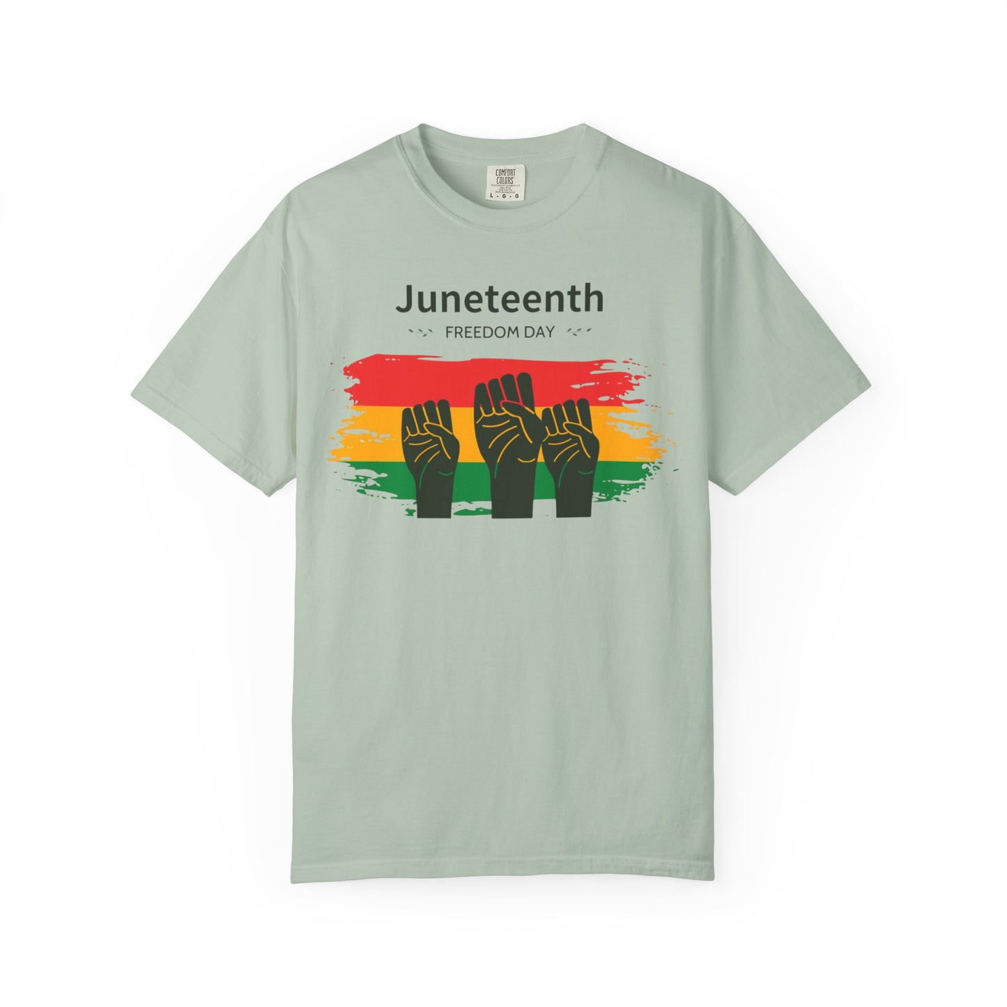 Juneteenth - Unisex Garment-Dyed T-shirt