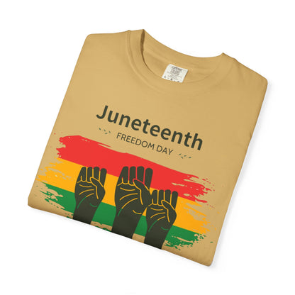 Juneteenth - Unisex Garment-Dyed T-shirt