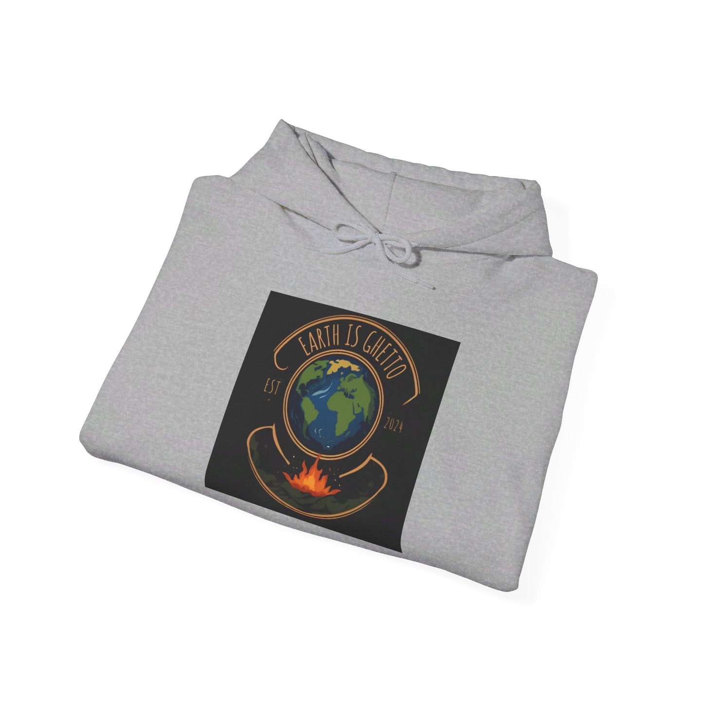 Earth is Ghetto - Unisex Heavy Blend™ Hooded Sweatshirt