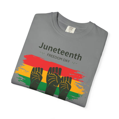 Juneteenth - Unisex Garment-Dyed T-shirt