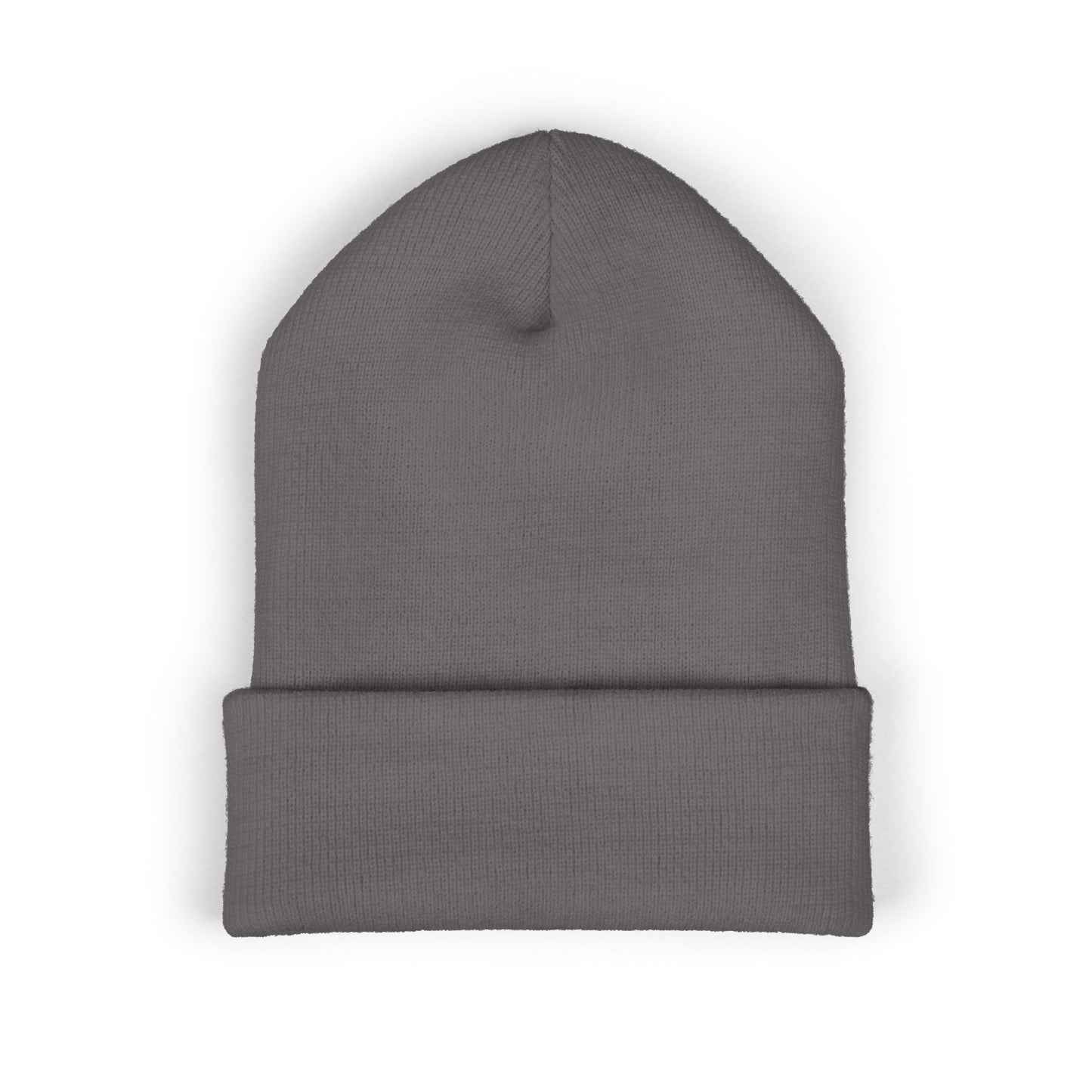 Tired Cuffed Beanie, Embroidered Beanie Hat, Eco-Friendly Accessories, Winter Warm Hat