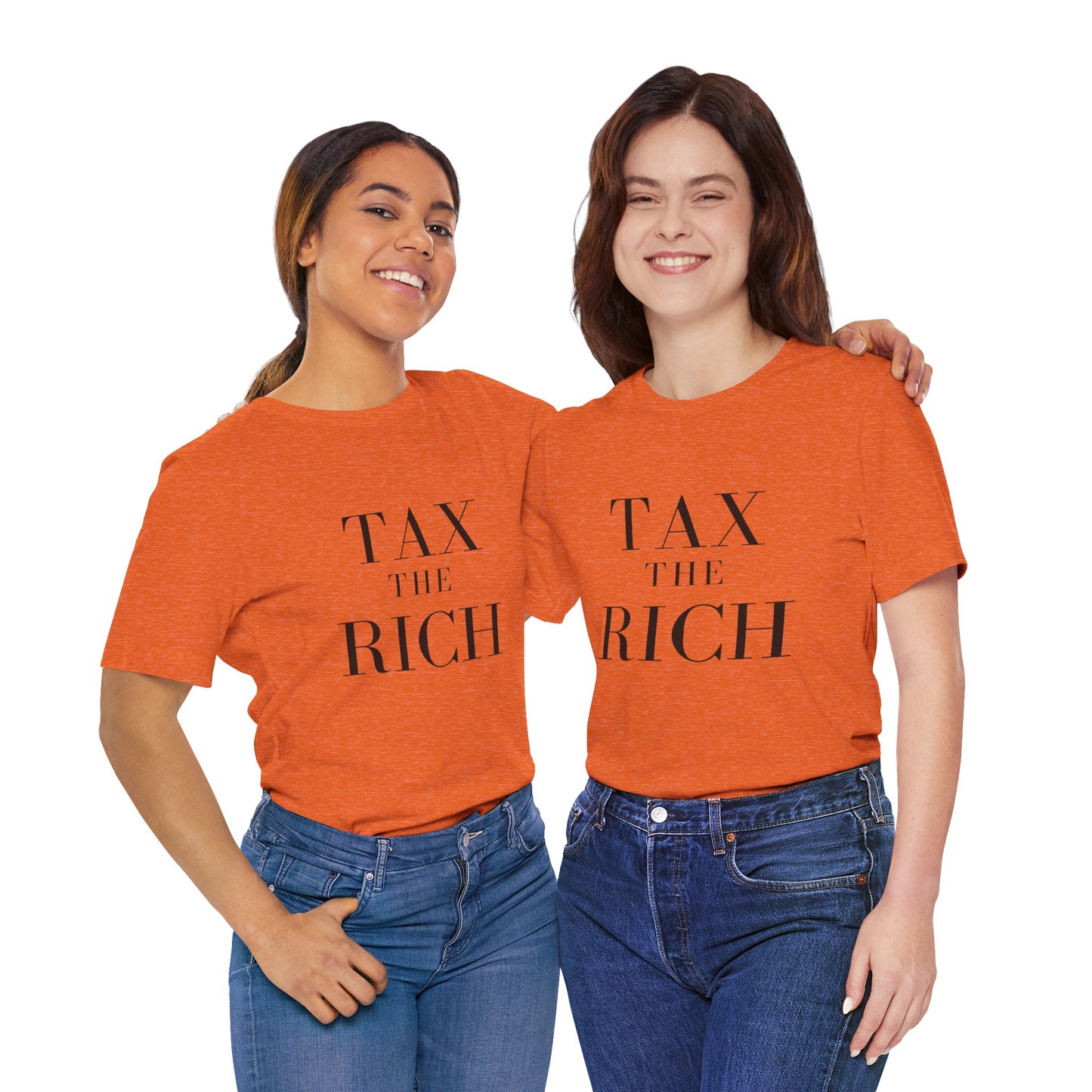 Tax The Rich Tee - Unisex Jersey Short Sleeve Shirt