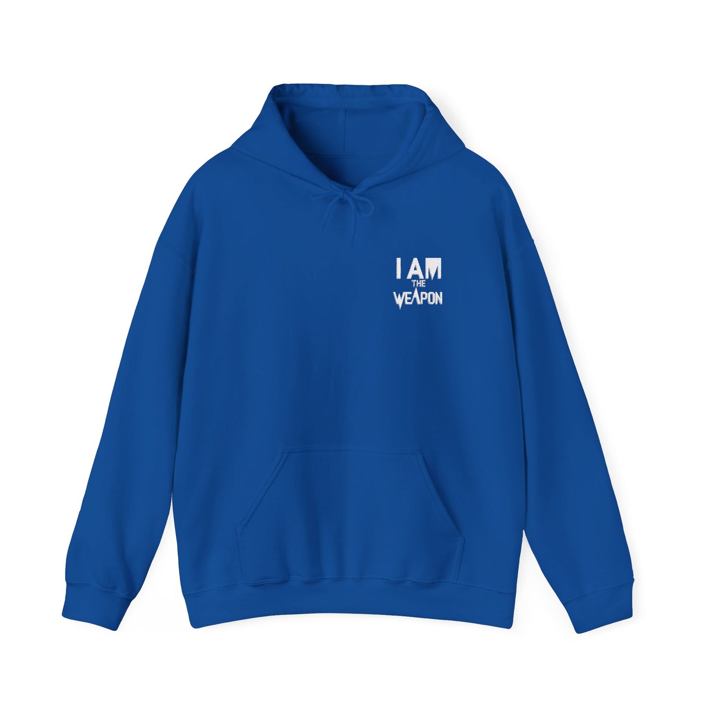 I Am The Weapon Unisex Heavy Blend Hooded Sweatshirt - Empowering Comfort for Every Occasion