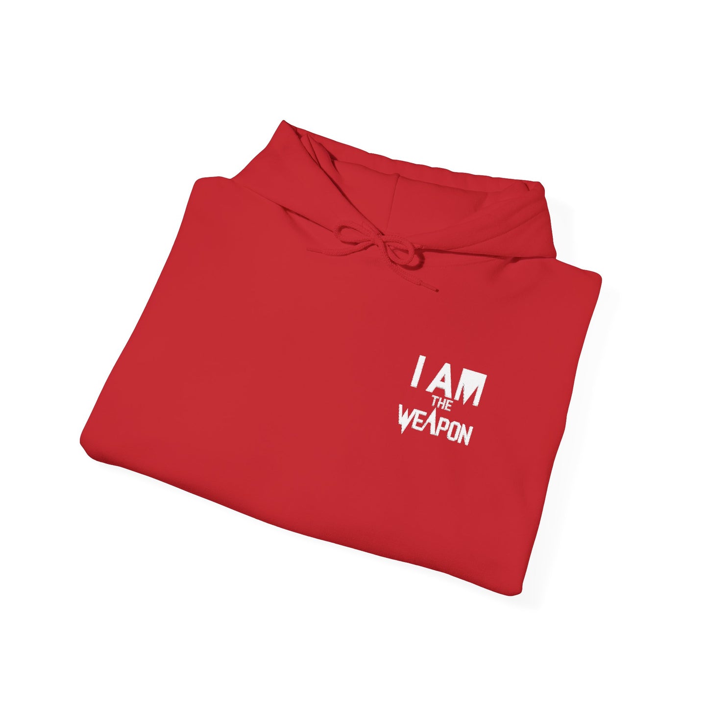I Am The Weapon Unisex Heavy Blend Hooded Sweatshirt - Empowering Comfort for Every Occasion