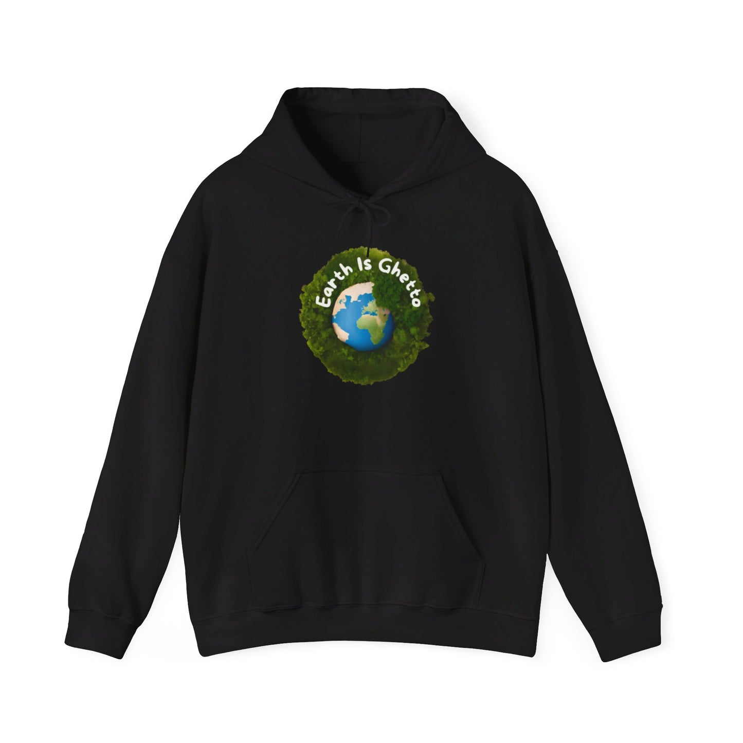 Earth is Ghetto - Unisex Heavy Blend™ Hooded Sweatshirt