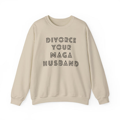 Divorce Your Mean Husband Floral Crewneck Sweatshirt