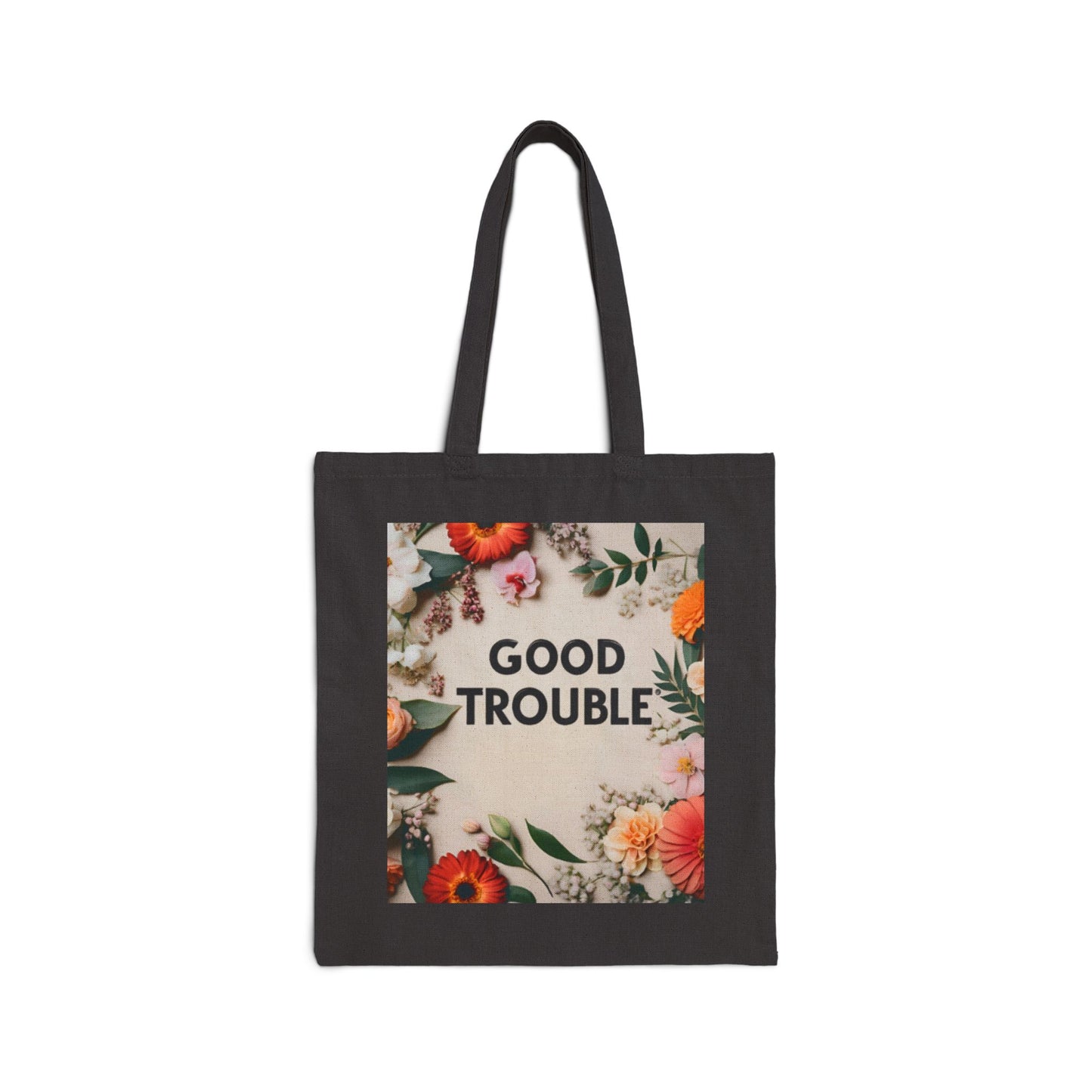 Good Trouble - Cotton Canvas Tote Bag