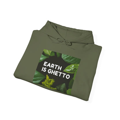 Earth is Ghetto - Unisex Heavy Blend™ Hooded Sweatshirt