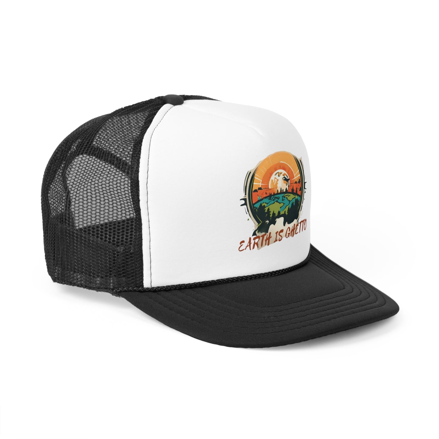 Earth is Ghetto - Trucker Caps