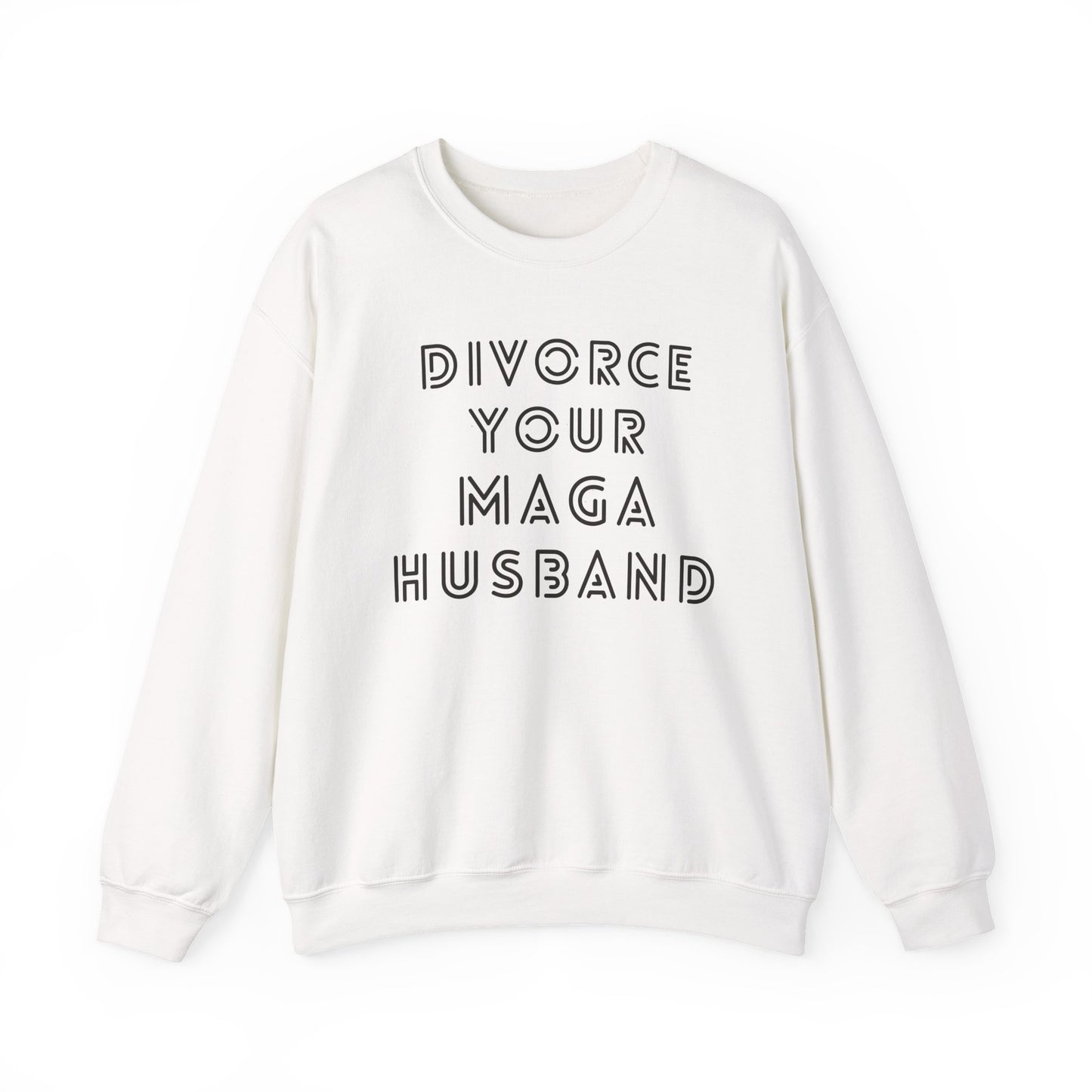 Divorce Your Mean Husband Floral Crewneck Sweatshirt