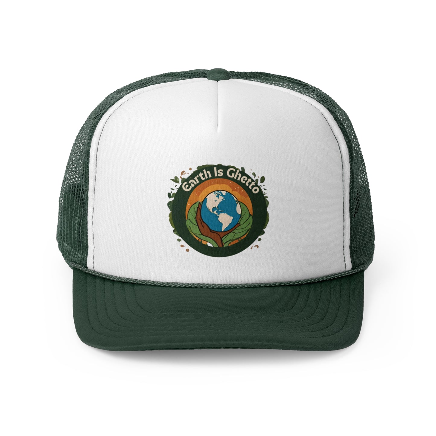 Earth is Ghetto - Trucker Caps