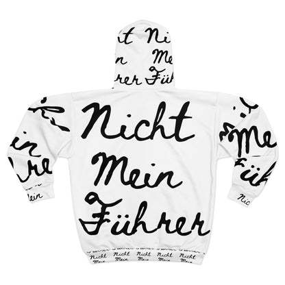 Nicht Mein Führer - Unisex Zip Hoodie (AOP)