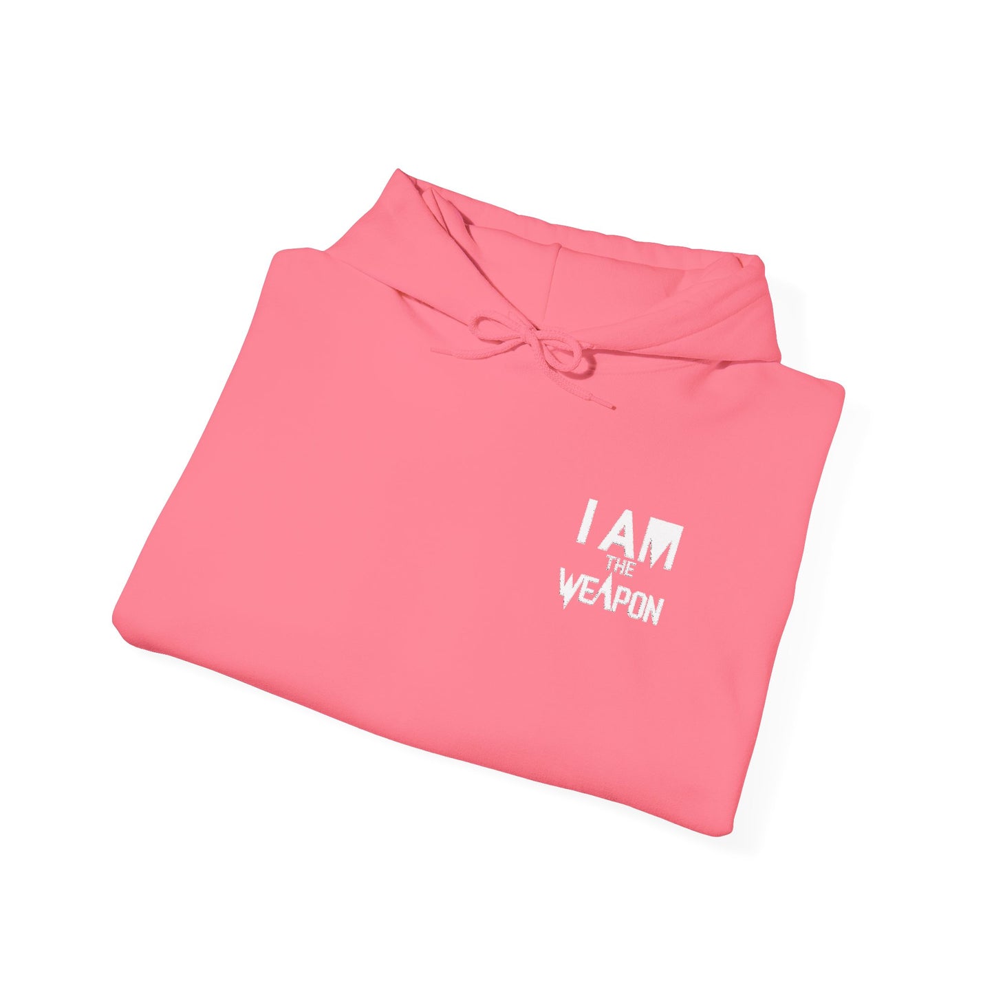 I Am The Weapon Unisex Heavy Blend Hooded Sweatshirt - Empowering Comfort for Every Occasion