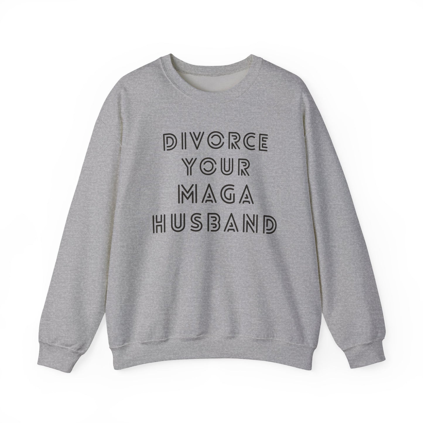Divorce Your Mean Husband Floral Crewneck Sweatshirt