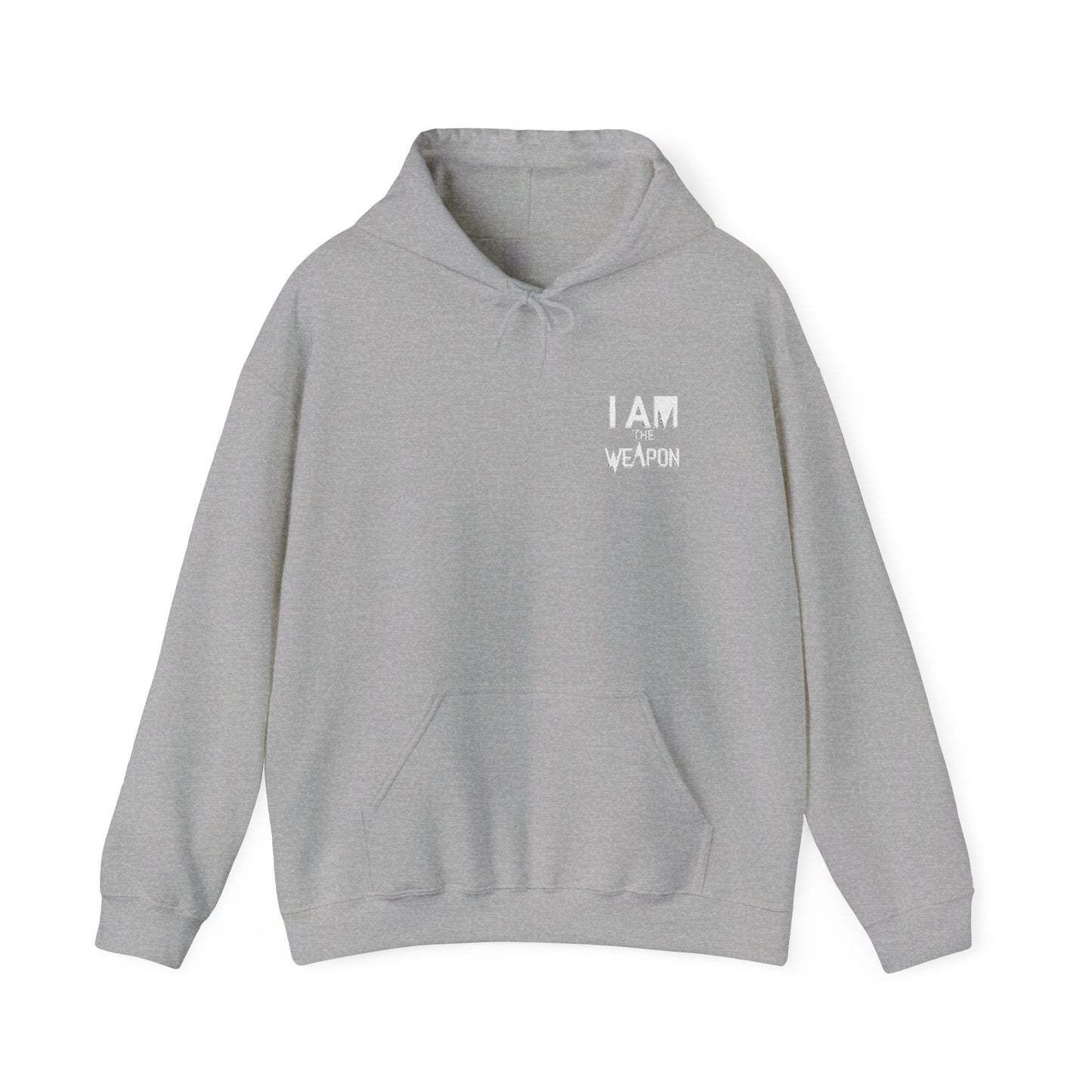 I Am The Weapon Unisex Heavy Blend Hooded Sweatshirt - Empowering Comfort for Every Occasion