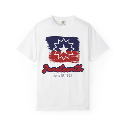 Happy Juneteenth Gift - Freedom Day Unisex Garment-Dyed T-shirt
