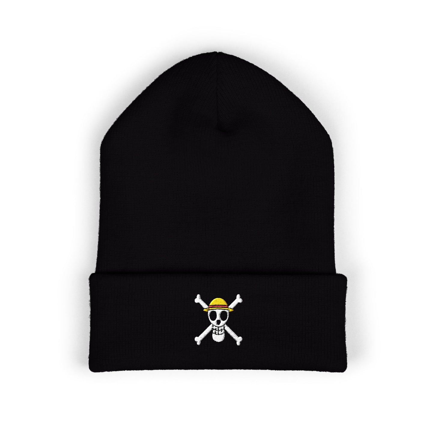 Straw Hat Pirates' Jolly Roger Embroidered Beanie Hat
