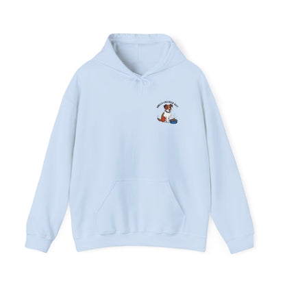 "Smells Like Doge Shit" Embroidered Unisex Heavy Blend Hooded Sweatshirt - Empowering Comfort for Every Occasion