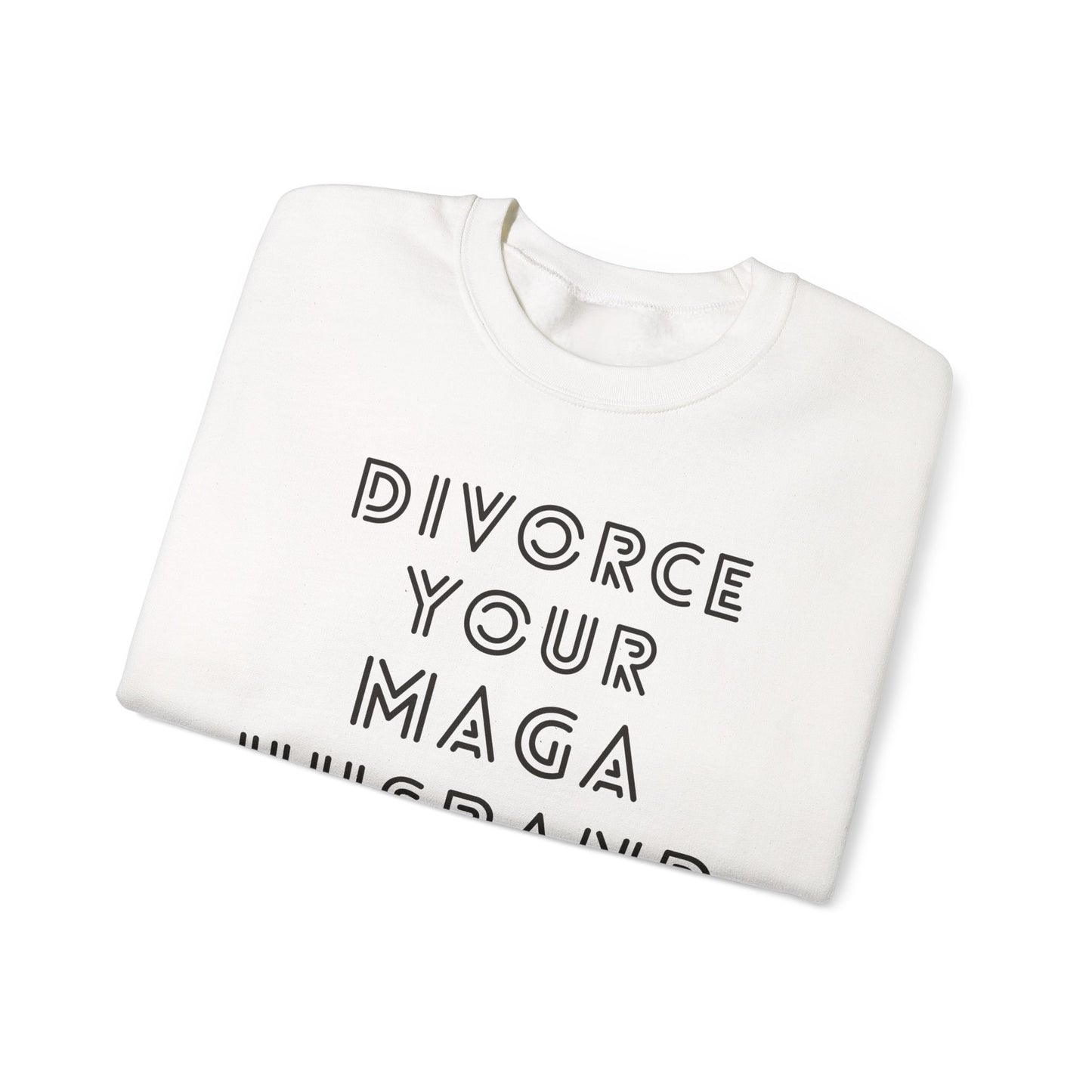 Divorce Your Mean Husband Floral Crewneck Sweatshirt