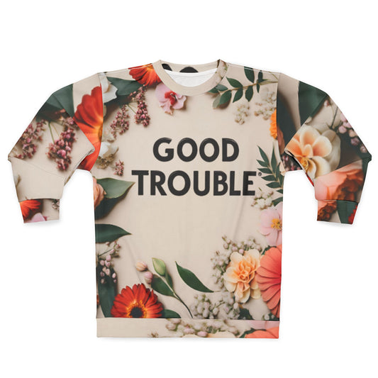 Good Trouble - Unisex Sweatshirt (AOP)