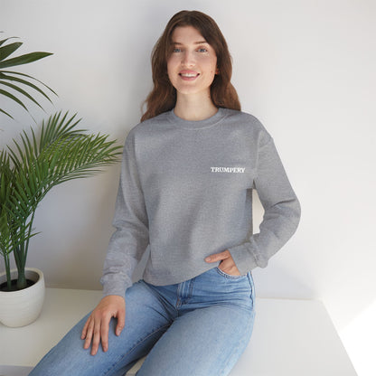 Trumpery Embroidered Unisex Crewneck Sweatshirt - Comfort Meets Activism