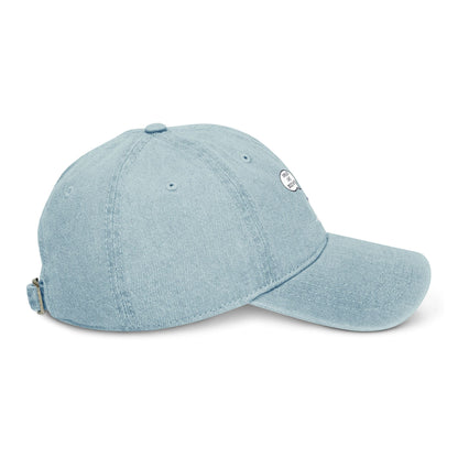 Embroidered Denim Hat - "Smells Like Doge Shit " Statement Cap for Everyday Wear