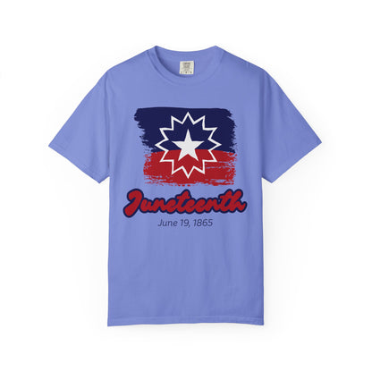 Happy Juneteenth Gift - Freedom Day Unisex Garment-Dyed T-shirt