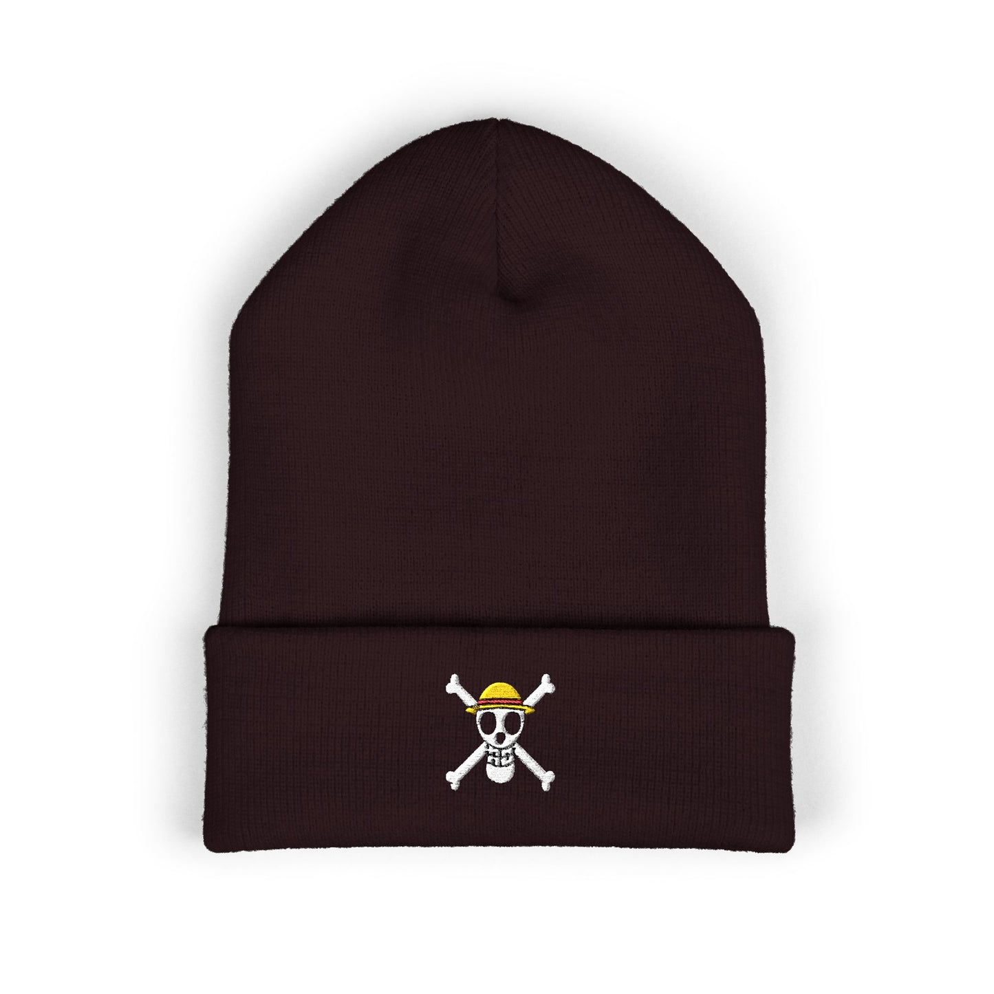 Straw Hat Pirates' Jolly Roger Embroidered Beanie Hat