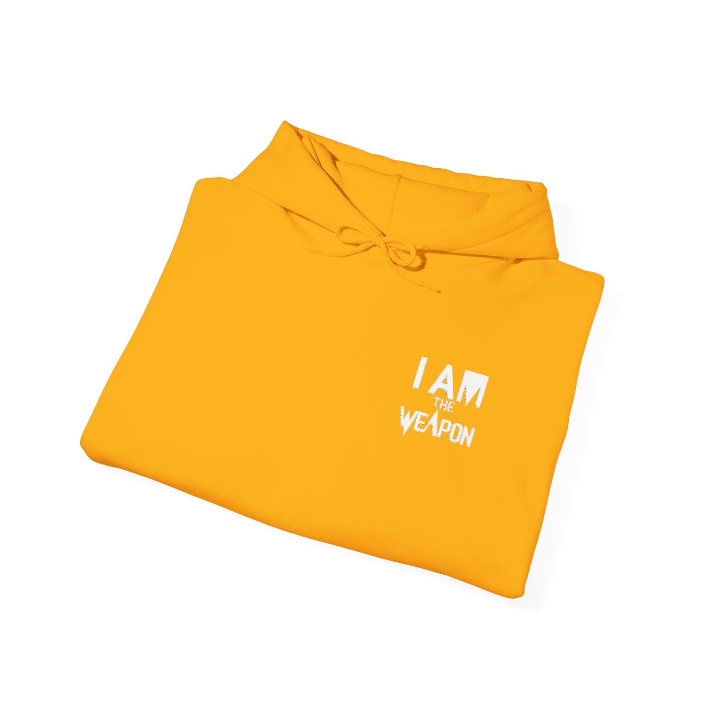 I Am The Weapon Unisex Heavy Blend Hooded Sweatshirt - Empowering Comfort for Every Occasion