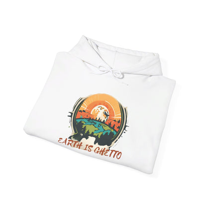 Earth is Ghetto - Unisex Heavy Blend™ Hooded Sweatshirt