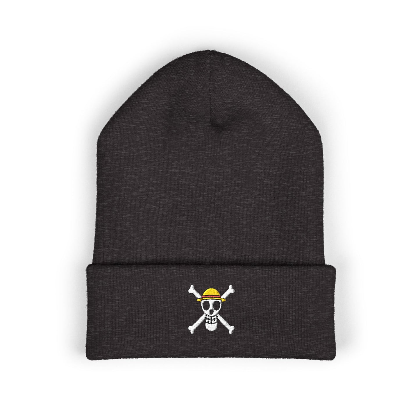 Straw Hat Pirates' Jolly Roger Embroidered Beanie Hat