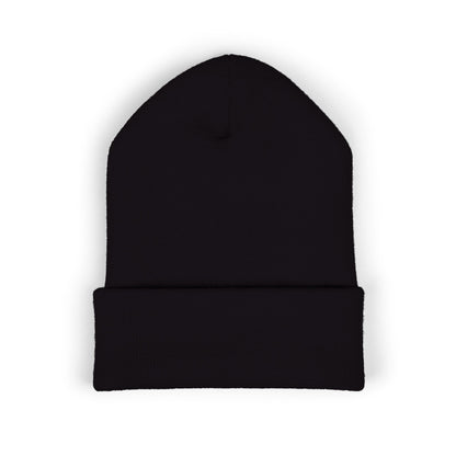 F ELON and the FELON Classic Cuffed Beanie, Embroidered Beanie Hat, Eco-Friendly Accessories, Winter Warm Hat, Political Headgear