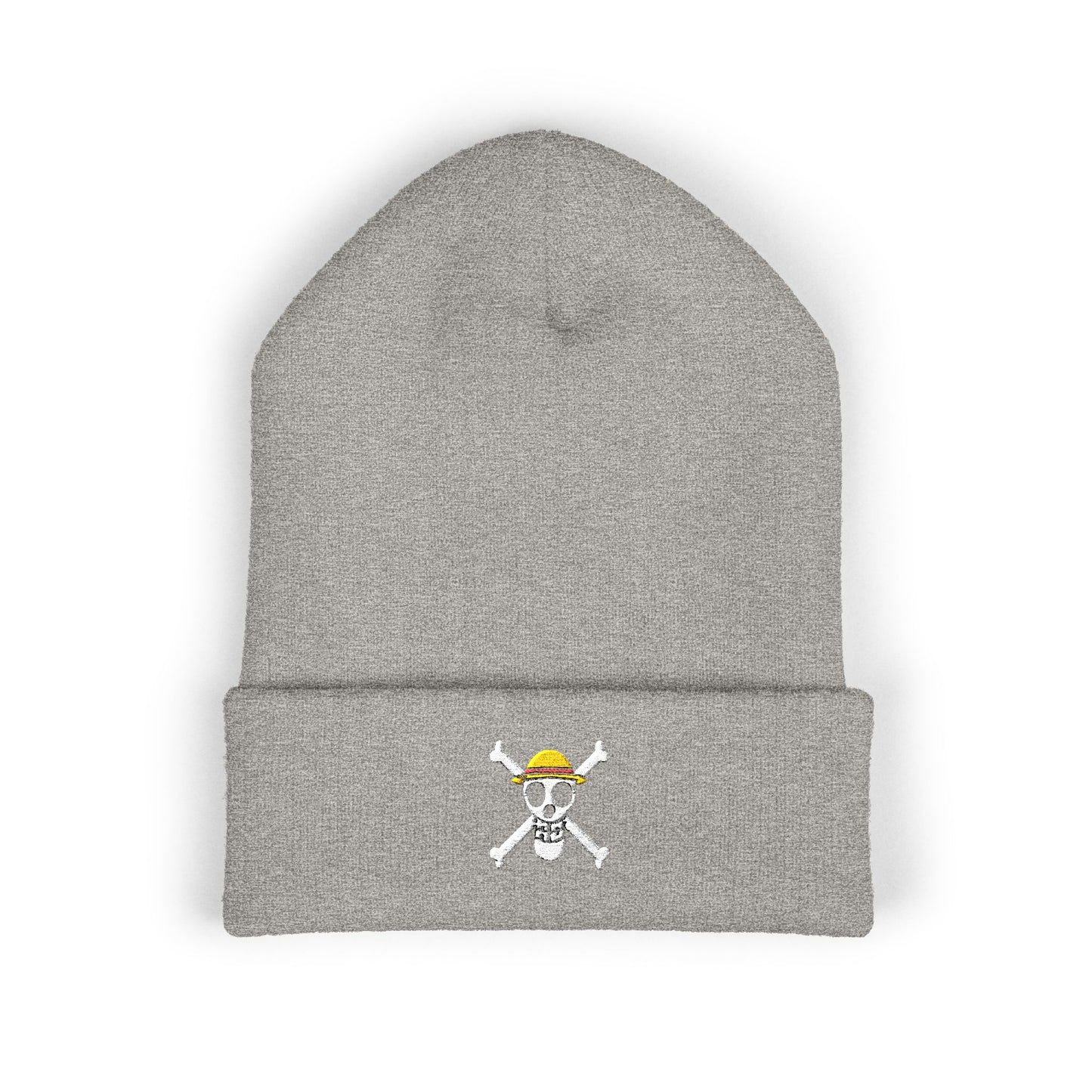Straw Hat Pirates' Jolly Roger Embroidered Beanie Hat